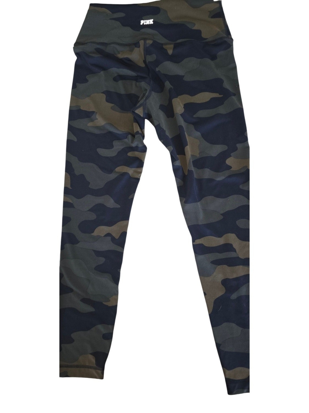PINK Victoria's Secret Girls' Camo Leggings - Olive & Black